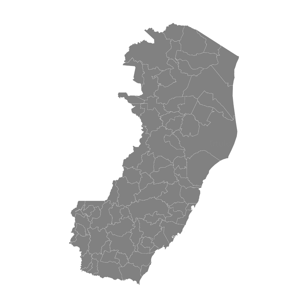 Mapa do Espírito Santo